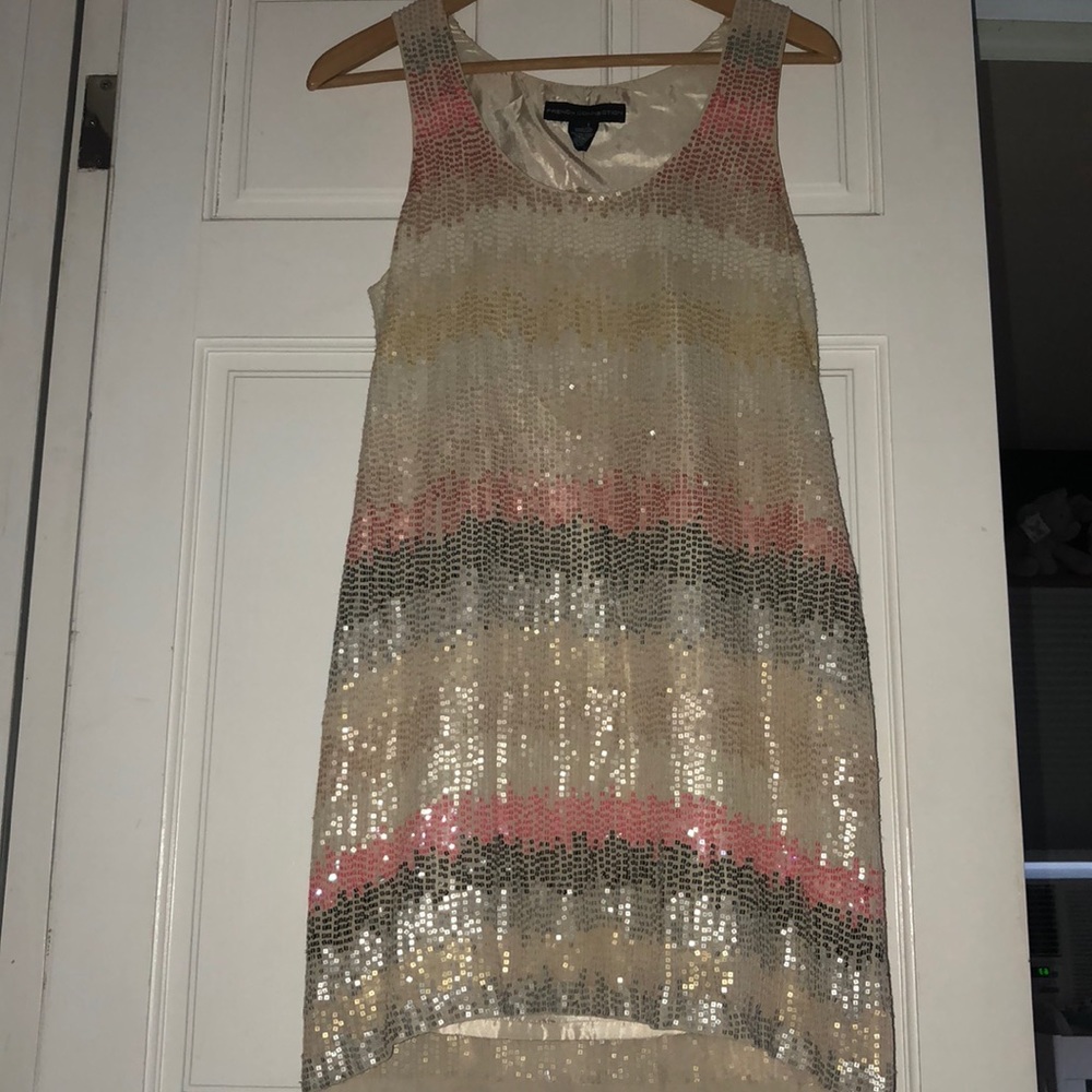 French connection sequin dress